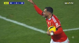 Allianz Cup: Benfica vs Sp. Braga, Golo 1-2 Pavlidis (g.p.) (2025-2026)