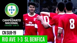 Juniores A S19 I Divisão: Rio Ave 1 - 3 Benfica (2019-2020)