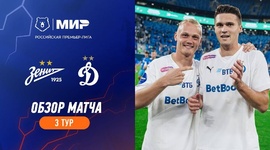 Premier Liga: Zenit 2 - 3 Dynamo (2023-2024)