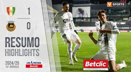 Liga Portugal Betclic: CF Estrela Amadora 1 - 0 Rio Ave (2024-2025)