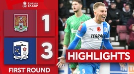 FA Cup: Northampton Town 1 - 3 Barrow AFC (2023-2024)