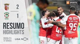 Liga NOS: Sp. Braga 2 - 1 Marítimo (2020-2021)