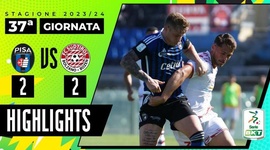 Serie B: Pisa 2 - 2 FC Südtirol (2023-2024)