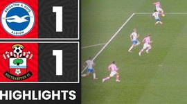 Premier League: Brighton 1 - 1 Southampton (2024-2025)