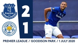 Premier League: Everton 2 - 1 Leicester (2019-2020)