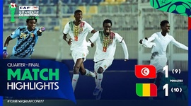 Campeonato Africano Sub-17: Tunísia 9 - 10 g.p Mali (2025)