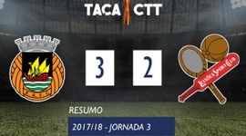 Taça CTT: Rio Ave 3 - 2 Leixões (2017-2018)