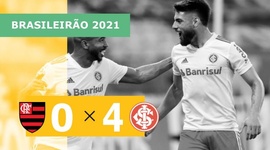 Brasileirão: Flamengo 0 - 4 Internacional (2021)