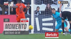 Liga Portugal Betclic: Farense vs V. Guimarães, Jogada Gustavo Silva, 61' (2024-2025)