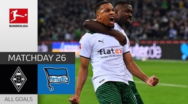 Bundesliga: Mönchengladbach 2 - 0 Hertha Berlin (2021-2022)