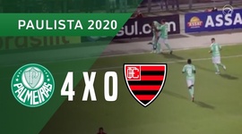 Campeonato Paulista: Palmeiras 4 - 0 Oeste (2020)