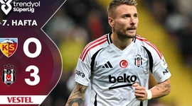 Super Ligi: Kayserispor 0 - 3 Besiktas (2024-2025)