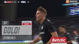 Liga Portugal Betclic: FC Porto vs Sporting, Golo 2-1 Gyokeres (2023-2024)