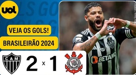 Brasileirão: Atlético-MG 2 - 1 Corinthians (2024)