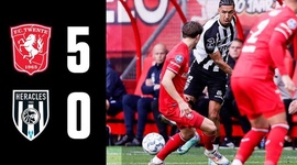 Eredivisie League: FC Twente 5 - 0 Heracles (2024-2025)