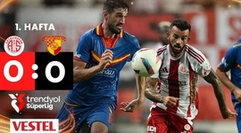 Super Ligi: Antalyaspor 0 - 0 Göztepe Izmir (2024-2025)