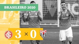 Brasileirão: Internacional 3 - 0 Atlético-GO (2020)