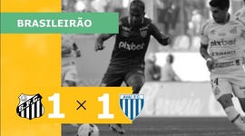 Brasileirão: Santos 1 - 1 Avaí (2022)