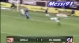 La Liga: Sevilla 1-2 Atlético Madrid (2007-2008)