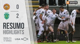 Liga NOS: Nacional 0 - 2 Sporting (2020-2021)
