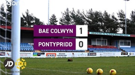 Premier League: Colwyn Bay FC 1 - 0 Pontypridd (2023-2024)