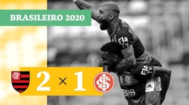 Brasileirão: Flamengo 2 - 1 Internacional (2020)