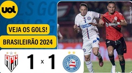 Brasileirão: Atlético-GO 1 - 1 Bahia (2024)