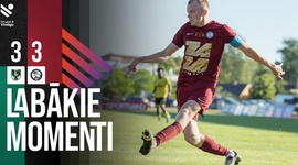 Virsliga: FK Tukums 2000 3 - 3 FS Jelgava (2024)