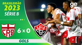 Série B: CRB 6 - 0 Vitória (2023)
