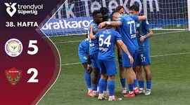 Super Ligi: Rizespor 5 - 2 Hatayspor (2024-2025)