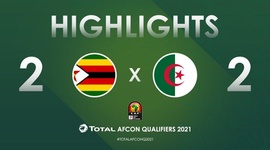 Qualificação CAN: Zimbabwe 2 - 2 Argélia (2021)