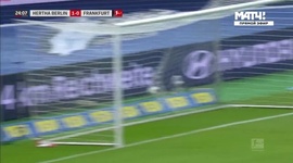 Bundesliga: Hertha Berlin 1 - 4 Frankfurt (2019-2020)