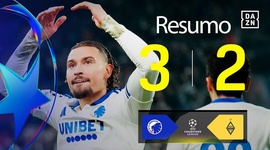 Liga Campeões: Kobenhavn 3 - 2 FK Kairat (2025-2026)