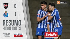 Liga Portugal Betclic: Casa Pia 0 - 1 FC Porto (2024-2025)