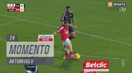 Liga Portugal Betclic: Casa Pia vs Benfica, Jogada Akturkoglu, 24' (2024-2025)