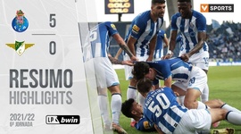 Liga Portugal Bwin: FC Porto 5 - 0 Moreirense (2021-2022)