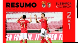 Amigáveis de clubes: Benfica 2 - 1 Sp. Braga (2020-2021)