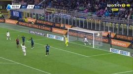 Serie A: Inter vs Atalanta, Golo 1-1 N. Krstović (2025-2026)