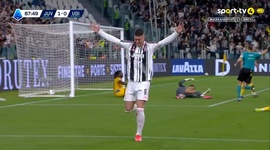 Serie A: Juventus vs Udinese, Golo 2-0 D. Vlahović (2024-2025)