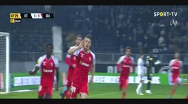Liga Portugal Bwin: V. Guimarães (1-1) Sp. Braga, Golo Vitinha, 48m (2021-2022)
