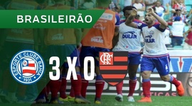 Brasileirão: Bahia 3 - 0 Flamengo (2019)