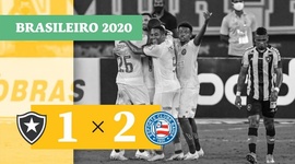 Brasileirão: Botafogo 1 - 2 Bahia (2020)
