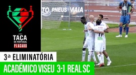 Taça de Portugal Placard: Ac. Viseu 3 - 1 Real (2019-2020)