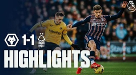 Premier League: Wolves 1 - 1 Nottingham Forest (2023-2024)