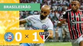 Brasileirão: Bahia 0 - 1 São Paulo (2023)