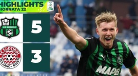 Serie B: Sassuolo 5 - 3 FC Südtirol (2024-2025)