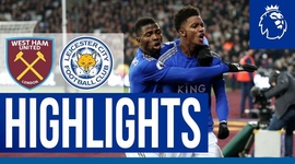 Premier League: West Ham 1 - 2 Leicester (2019-2020)