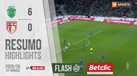 Liga Portugal Betclic: Sporting 6 - 0 AVS SAD (2025-2026)