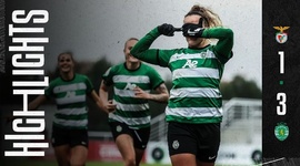 Liga de Futebol Feminino BPI: Benfica 1 - 3 Sporting (2023-2024)