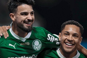 Palmeiras vence Vasco da Gama por 3-0 no Brasileirão